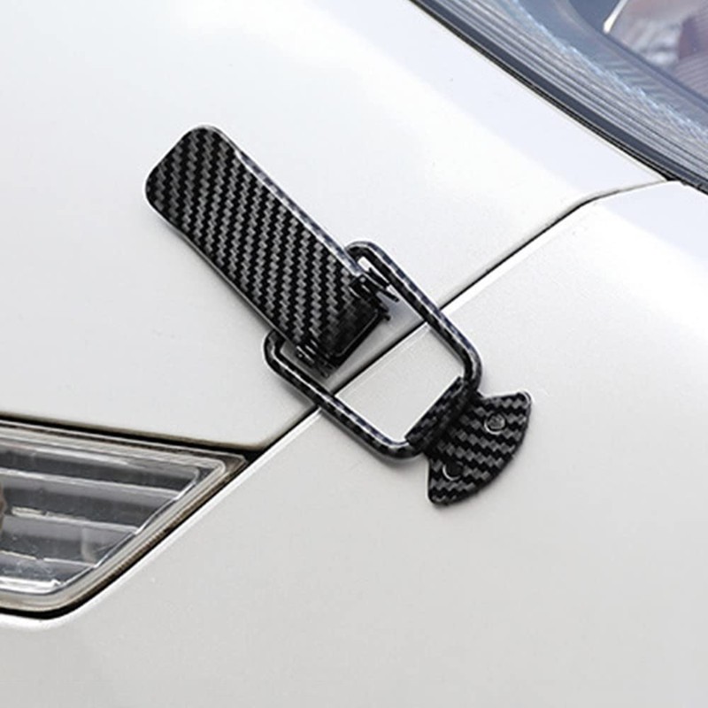 DONGKER 4PCS Car Bumper Security Hook Lock Clips, Stainless Steel