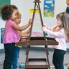 OLAKIDS Easel for Kids, 3 in 1 Wooden Standing Art