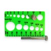 Bolt Diameter measuring tool handy credit card size