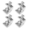 4Pcs Stainless Steel C Clamps Mini 16-25Mm for Mounting, Heavy