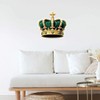 Extra Large 460mm 'Royal Kings Crown' Permanent Sticker Decal for