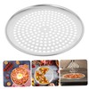 SHINEOFI Perforated Pizza Baking Tray Multi Functional Household Pizza Pan