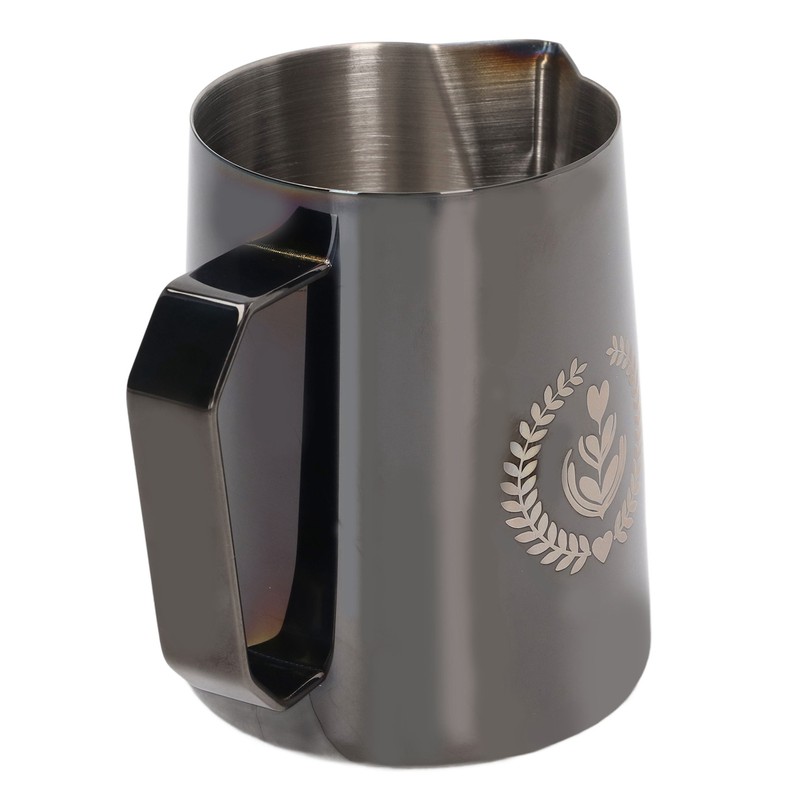 Frothing Jug Pitcher 600ml Food Grade Stainless Steel Milk Frother