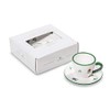 GMUNDNER KERAMIK Espresso for you Gourmet Crockery Set, Scattered Flower,