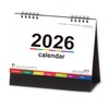 Shin Nihon Calendar 2026 Desk Calendar with Color Index and