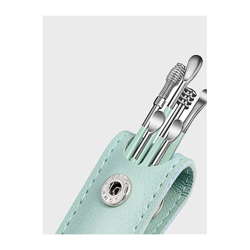 Brisk Style Ear Cleaner 6-Piece Set (Pouch Included) / 브리스크스타일