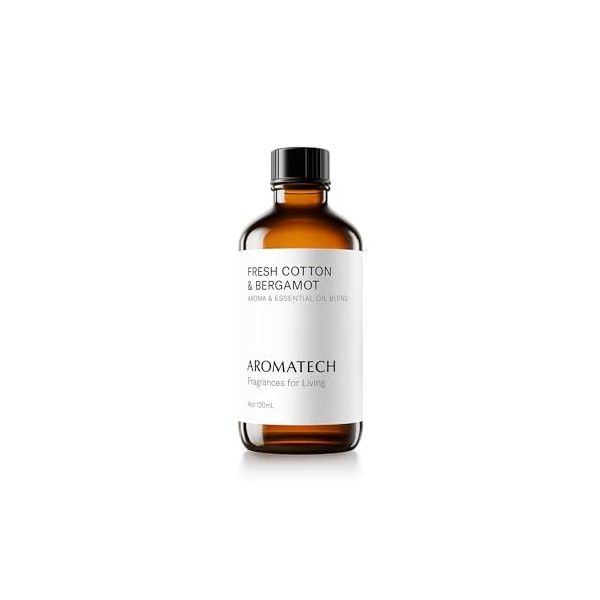 AromaTech Aromatech Fresh Cotton and Bergamot Essential Oil Blend: Luxury