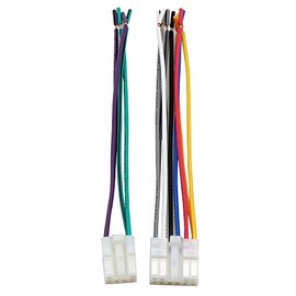 RED WOLF Aftermarket Radio Stereo Wiring Harness Female Connector Plug Adapter for 1992-2019 Toyota Corolla RAV4, 2010-2019 Subaru Forester Outback.