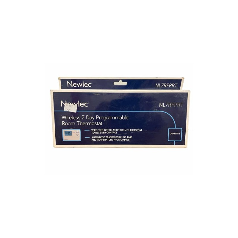 Newlec Wireless 7 Day Programmable Room Thermostat - NL7RFPRT