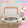 BCAN 36'' Toddler Trampoline, ASTM Certified-Foldable Mini Trampolines for Kids