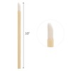 Tecbeauty 200 Pcs Desechables Mango de Bambú Cepillos de Labios
