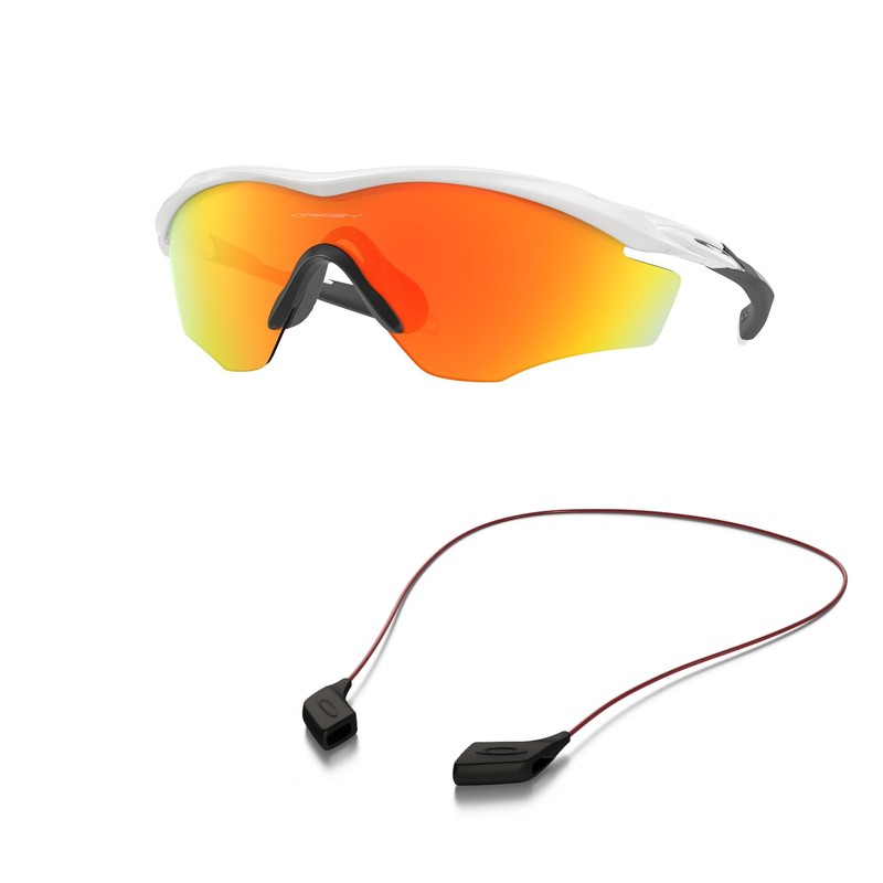 Oakley OO9343 Sunglasses Bundle: OO 9343 934305 Polished White and