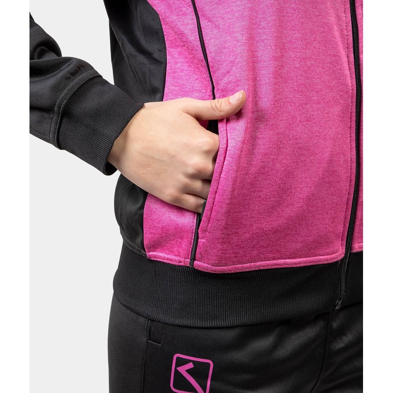 Givova Unisex visum, polar fleece, Fluorescent pink / black, s