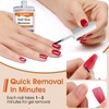 GaoZone Nail Glue Remover, Qucikly Remove Press-On Nails，Acrylic Nails &