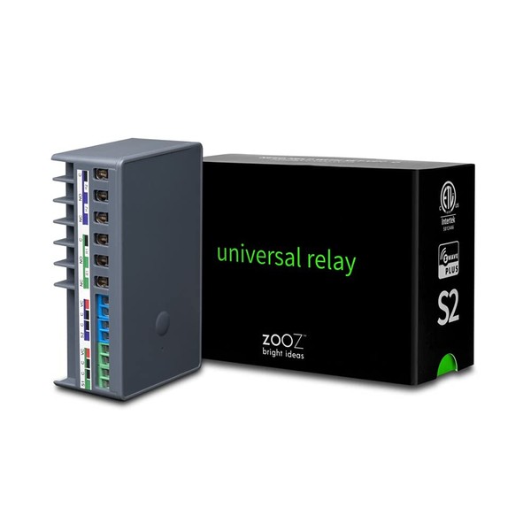 Zooz 700 Series Z-Wave Relay ZEN17 for Awnings, Garage Doors,