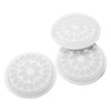 WOIWO 5 PCS Tattoo Glue Tray Transparent PVC Gasket With