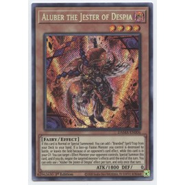Aluber The Jester of Despia - DAMA-EN006 - Secret Rare - 1st Edition