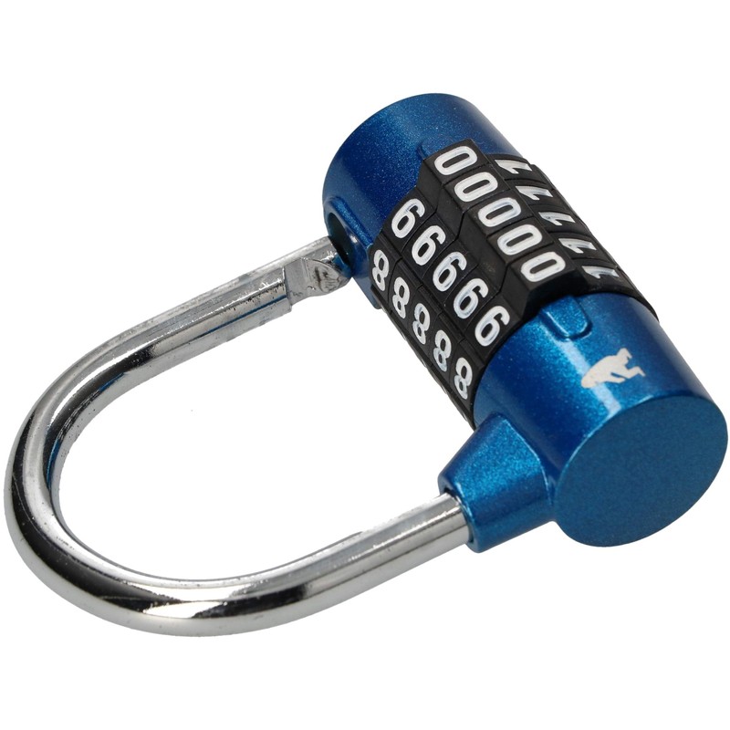 KOTARBAU® Combination Shackle Lock 65 mm Round 5-Digit Combination Lock