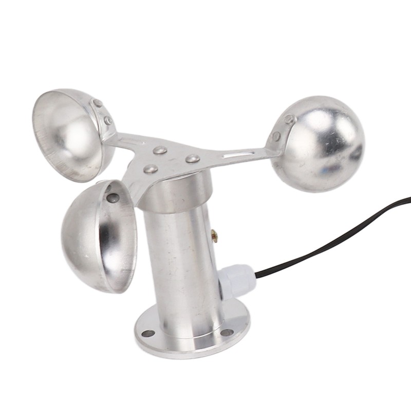 Wind Speed Alarm Device 3 Fan Blades Tower Crane Anemometer