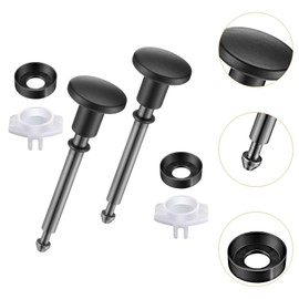 Colcolo Bathtub Spout with Diverter Repair Kit Bathtub Faucet Repair Cup Seals Tub Standard Leakproof Universal Replacement Part, Black