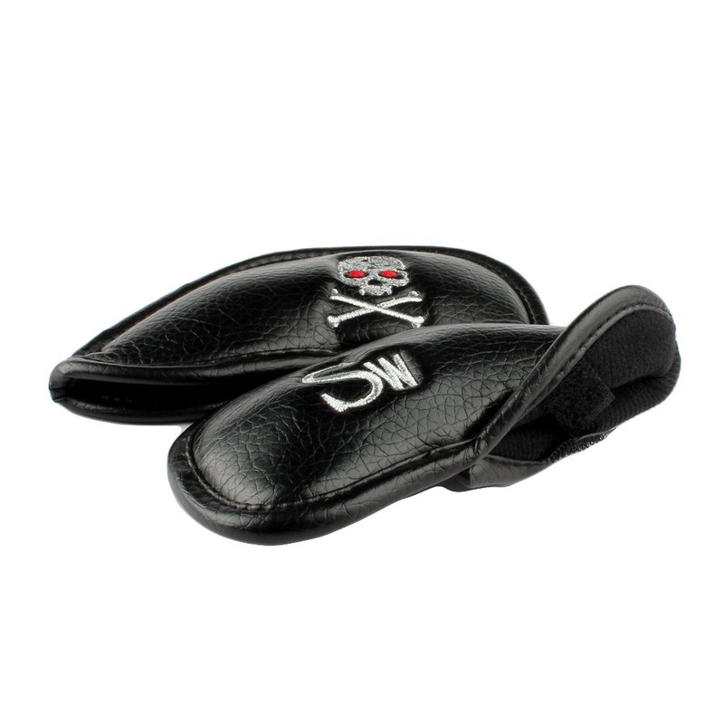 HISTAR Golf 10pcs PU Thick Synthetic Leather Skull Design Golf