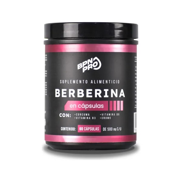 Berberina HCL 500 mg con Cúrcuma, Vinagre de Manzana y