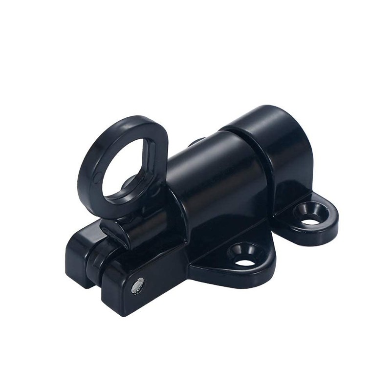 TPOHH Aluminum Alloy Security Automatic Window Gate Lock Spring Bounce