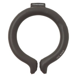[F.O. International] ICE RING Ice Ring Size M Size, Authentic Product, Freezes at 63°F (28°C) [Total Over 40,000 Pieces Sold in 2021] M Size (For Carry), Black)