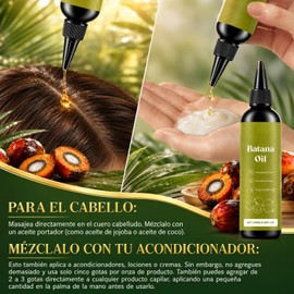 Batana Oil, 2PCS Aceite De Batana, Bata-na Hair Oil, Aceite De Batana Para El Cabello, A ceite de Ba-tana y Romero, Champú de A ceite para Nutre en Profundidad y Repara el Cabello Seco y Quebradizo