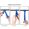 Soft Loop Tie Down Straps - 4 Pcs Heavy Duty