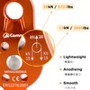 YAPJEB Micro Pulley 26kN Single Pulley Climbing Pulley Fixed Rope