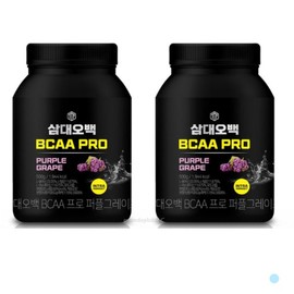 삼대오백 BCAA 프로 헬스 보충제 퍼플그레이프 500gX2 Samdaeohbaek BCAA Pro Health Supplement Purple Grape 500gX2