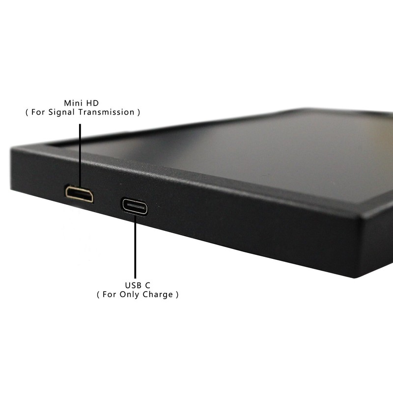 VSDISPLAY 8 Inch Small Mini LCD Monitor 1280x800 IPS Screen