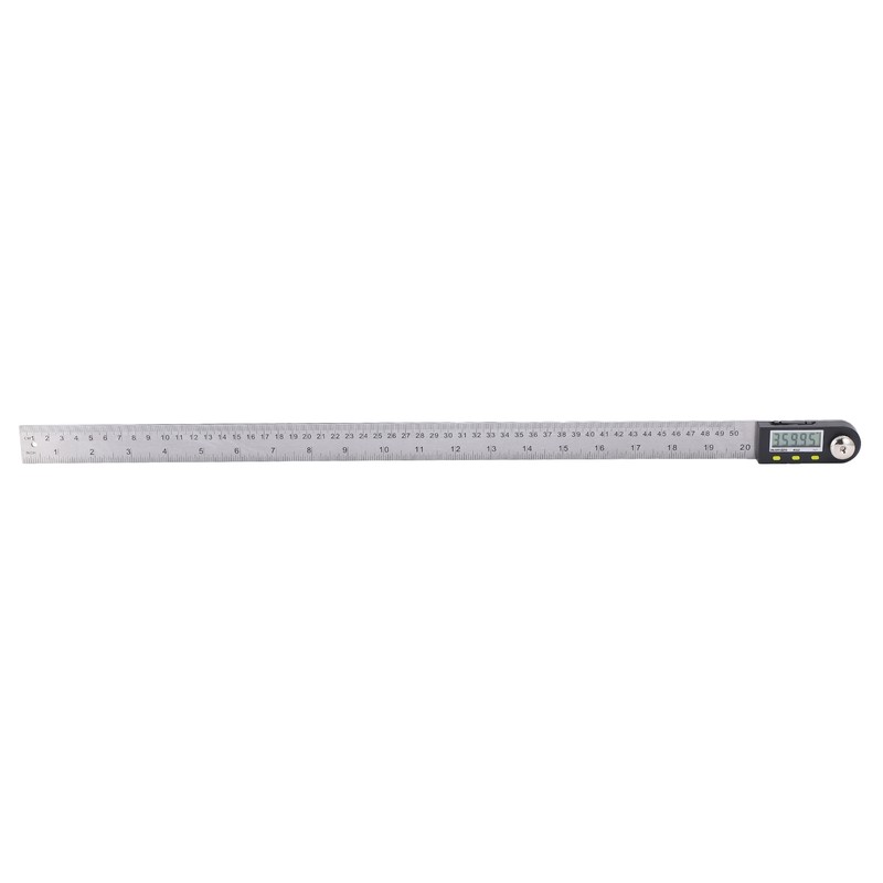 0‑500mm Digital Angle Finder Ruler 0‑360° LCD Protractor Angle Gauge