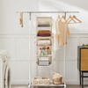 MAX Houser 5 Shelf Hanging Closet Organizer, Space Saver, Cloth