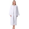 Misscom 3 Pieces Unisex Matte Graduation Gown for High School