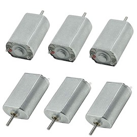 Sopepoyie Mini Vibration Motor Mini Vibration Motor DC2.4V-12 5000RPM for Electric Toys Replacement 6PCS