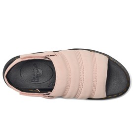 Dr. Martens Unisex Kole Sandal, Powder Pink Suede, 8 US Women