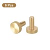 QUARKZMAN M5 x 12 mm Knurled Thumb Screws, 6 Pieces