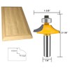 TAIWAIN Router Bit Set 4PCS 1/4 Inch Shank Door&Drawer Front