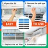 12 PCS Replacement Mini Split Air Filter Compatible with Mitsubishi