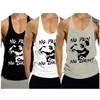GYMLEADER Men's Tank Top 3 Pack Workout Gym Muscle Shirt