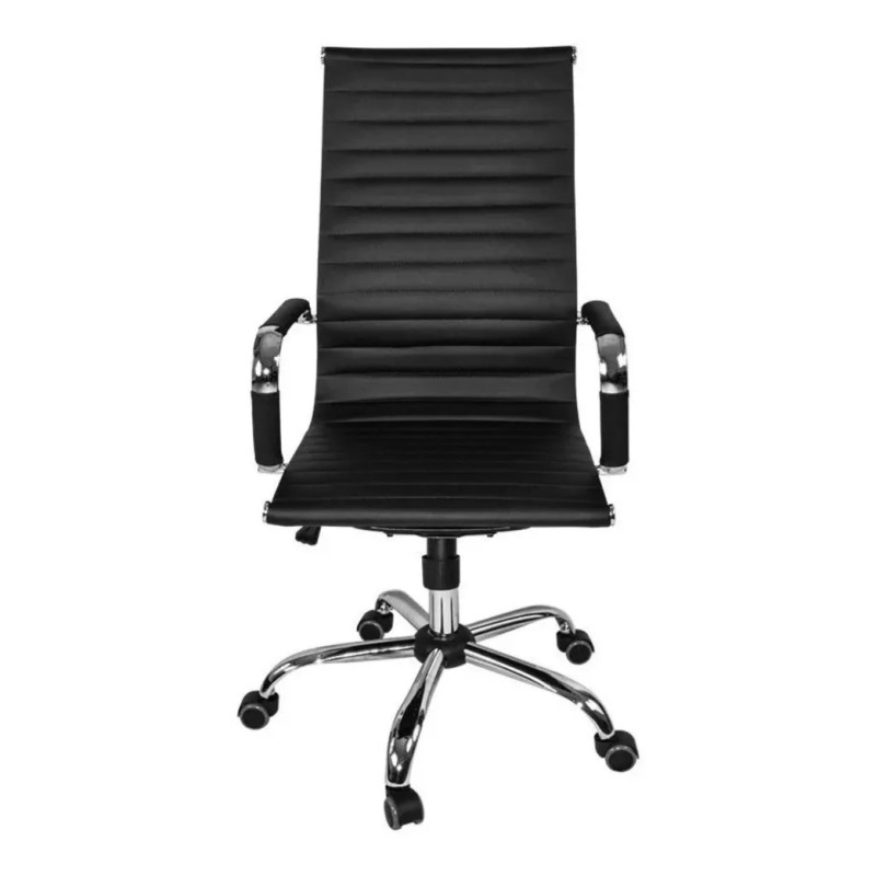 ZEM Silla Ejecutiva Oficina Metalica Reclinable Altura Silla Color Negro