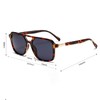 UV400 Sunglasses - Aviator Glasses with Double Bridge in Retro