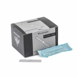 Precision Box of 50 Plastic Disposable 8mm (0g) Receiving Tubes- Price Per Box