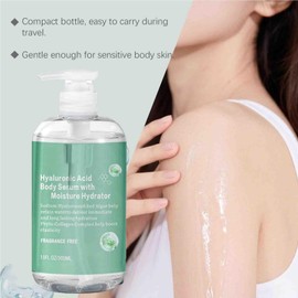Body Hydrator Hyaluronic Acid Body Serum, Hyaluronic Acid Serum For Bod𝐲, For Dry Skin, Fast-absorbing Bod𝐲 Care Deep Hydration, Non-greasy Formula, 10 Fl Oz (1PC)