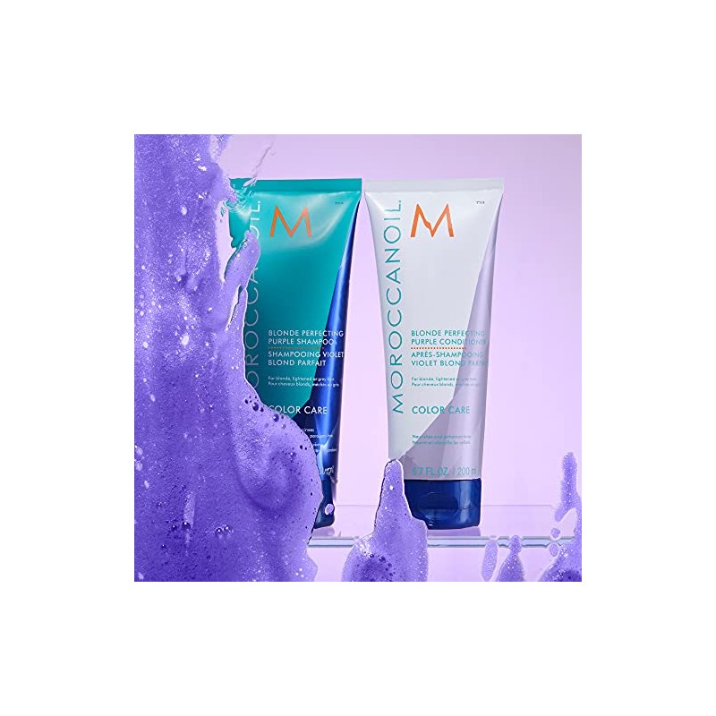 Moroccanoil Acondicionador Violeta Rubios Perfectos