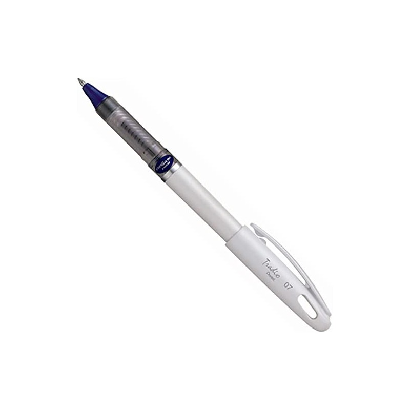 Pentel BL117 EnerGel Tradio 0.7mm Rollerball Pen - White Barrel