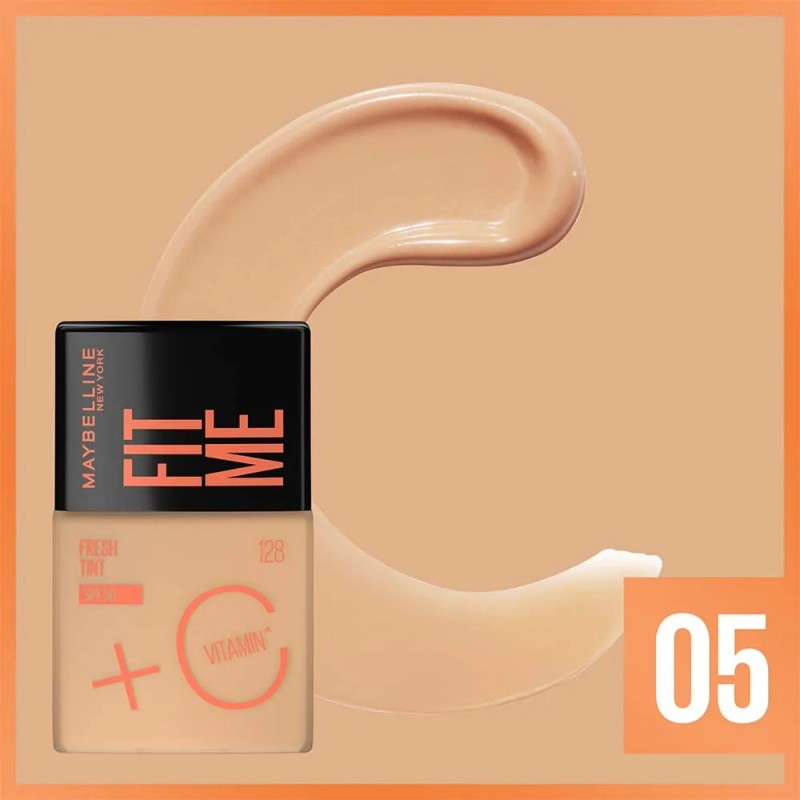 Base Maquillaje Maybelline Fit Me Fresh Tint Fps50 Tono 5