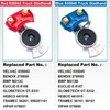 boeray Universal Glad Hands for Semi Trailers, Airline Brake Gladhands